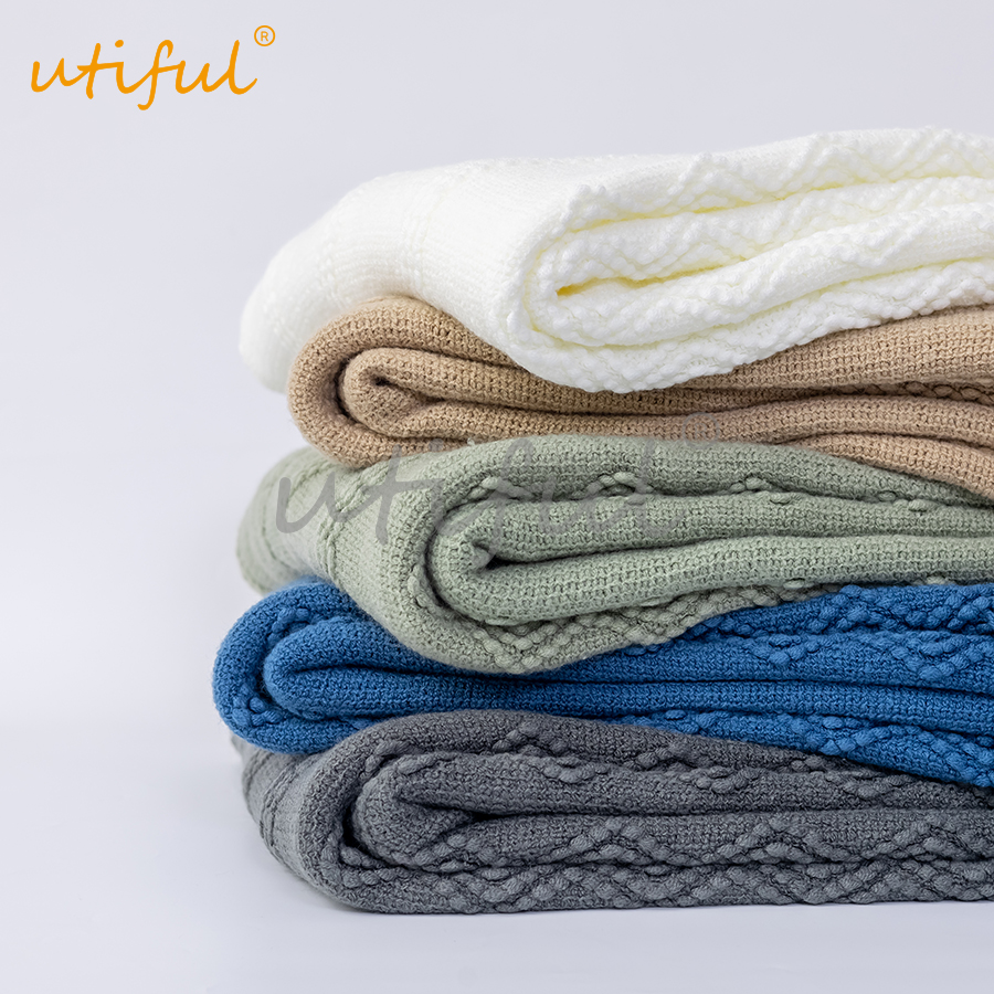 Soft warp knit blanket